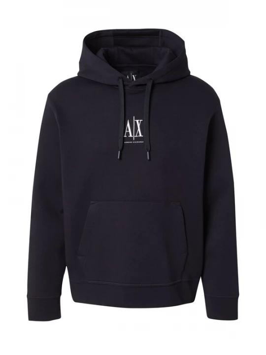 Obrázek produktu ARMANI EXCHANGE Mikina  tmavě modrá / bílá