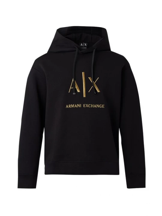 Obrázek produktu ARMANI EXCHANGE Mikina zlatá / černá