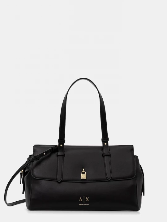 Obrázek produktu Armani Exchange nákupní taška dámská z imitace kůže černá