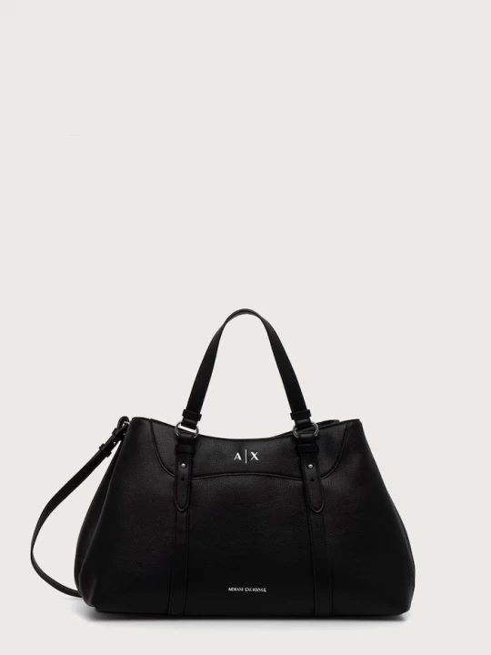 Obrázek produktu Armani Exchange nákupní taška dámská z imitace kůže černá