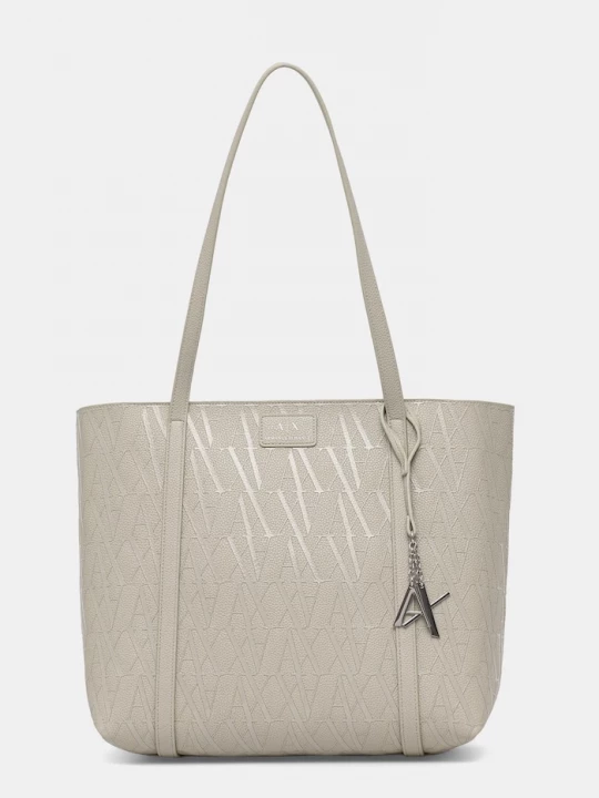Obrázek produktu Armani Exchange nákupní taška dámská z imitace kůže zelená
