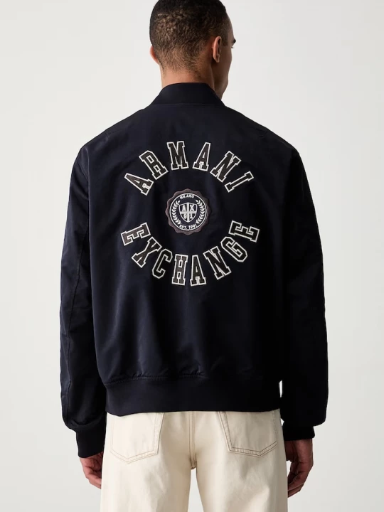Obrázek produktu Armani Exchange oboustranná bunda pánská námořnická modř