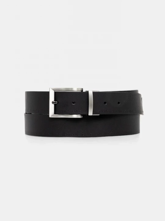 Obrázek produktu Armani Exchange Oboustranný kožený pásek Armani Exchange černá