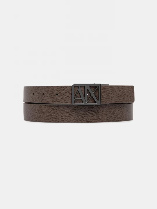 Obrázek produktu Armani Exchange oboustranný pásek pánský hnědá