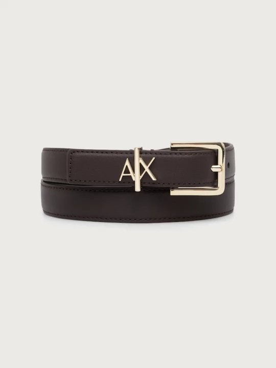 Obrázek produktu Armani Exchange pásek dámský kožený hnědá