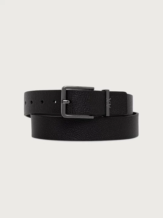 Obrázek produktu Armani Exchange pásek pánský kožený černá