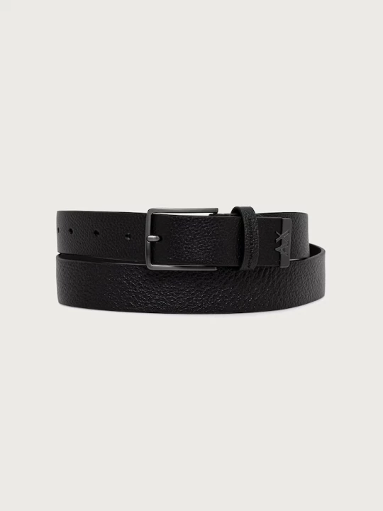 Obrázek produktu Armani Exchange pásek pánský kožený černá