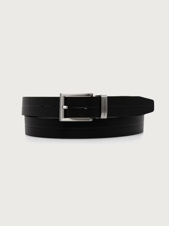 Obrázek produktu Armani Exchange pásek pánský kožený černá
