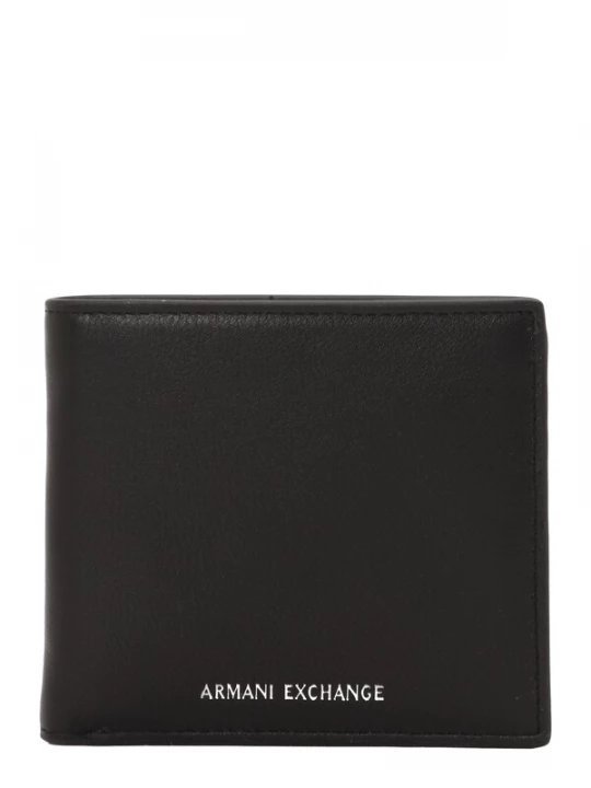 Obrázek produktu ARMANI EXCHANGE Peněženka černá / stříbrná