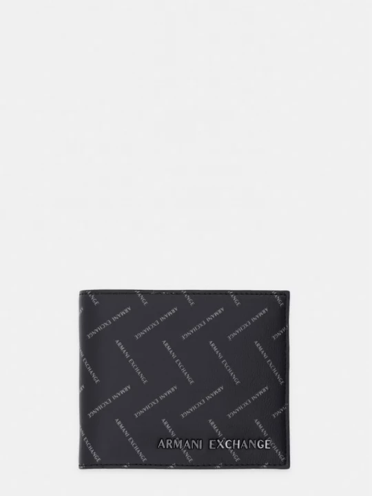 Obrázek produktu Armani Exchange Peněženka pánská z imitace kůže černá