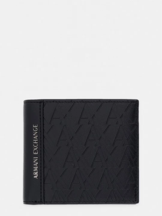 Obrázek produktu Armani Exchange Peněženka pánská z imitace kůže černá
