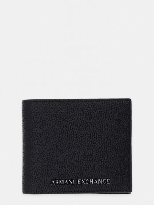 Obrázek produktu Armani Exchange Peněženka pánská z imitace kůže černá