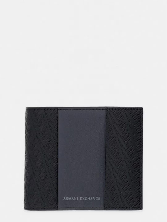 Obrázek produktu Armani Exchange Peněženka pánská z imitace kůže černá