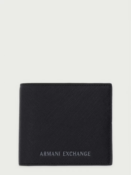 Obrázek produktu Armani Exchange Peněženka pánská z imitace kůže černá