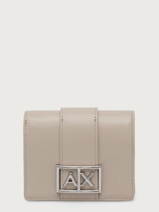 Obrázek produktu Armani Exchange Peněženka z imitace kůže béžová