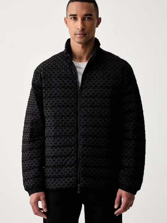 Obrázek produktu Armani Exchange péřová bunda pánská černá