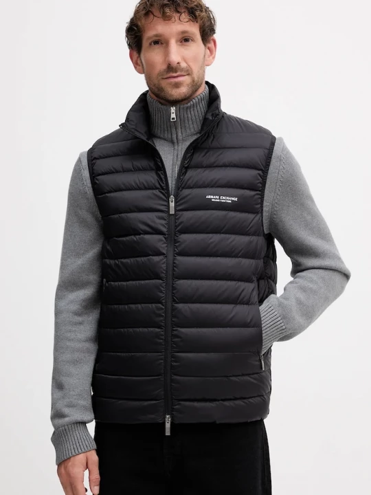 Obrázek produktu Armani Exchange Péřová vesta Armani Exchange černá