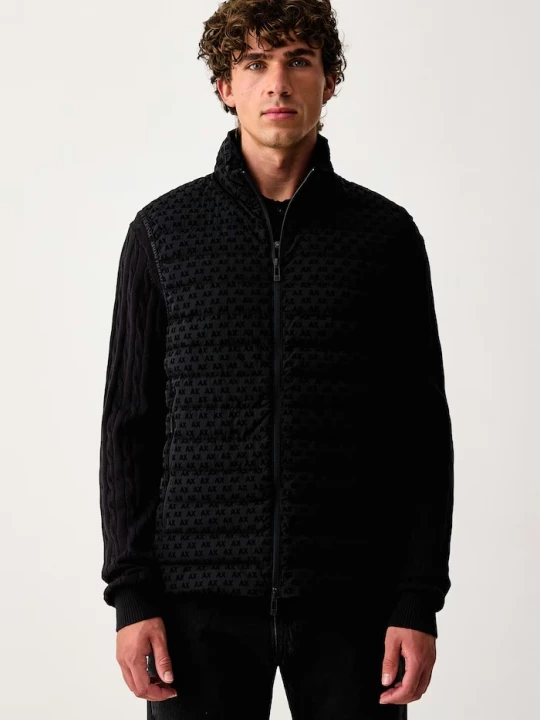 Obrázek produktu Armani Exchange péřová vesta pánská černá