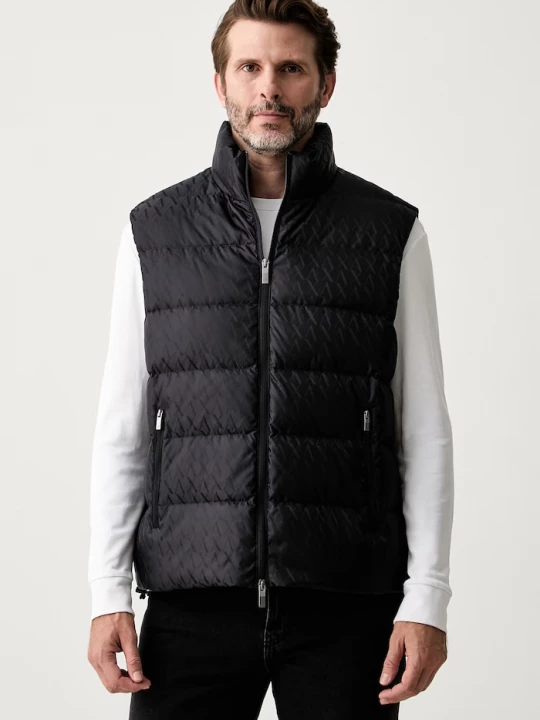 Obrázek produktu Armani Exchange péřová vesta pánská námořnická modř
