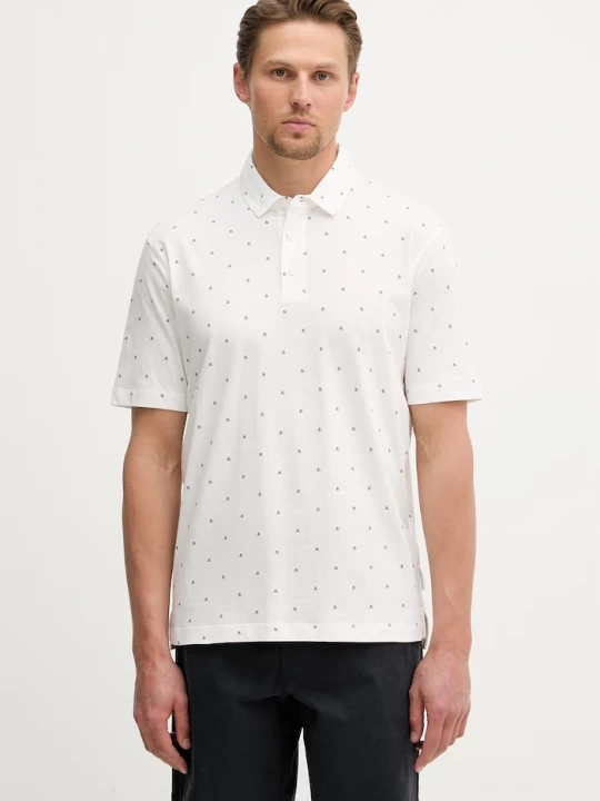 Obrázek produktu Armani Exchange polo pánské bavlněné béžová