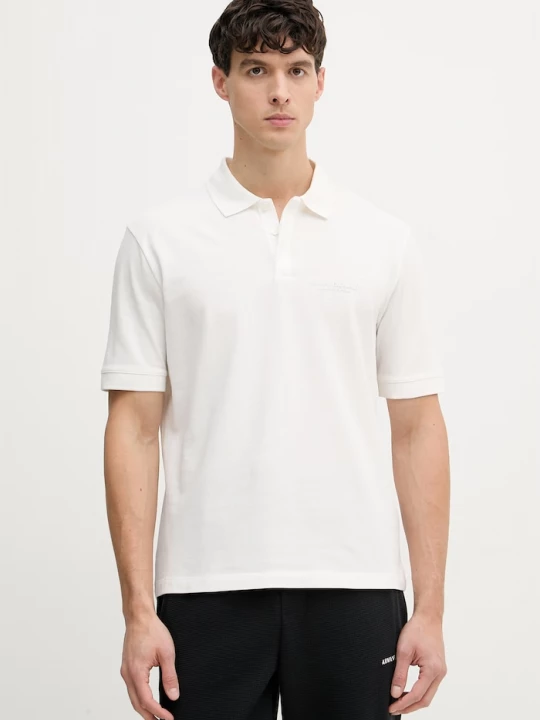 Obrázek produktu Armani Exchange polo pánské bavlněné béžová