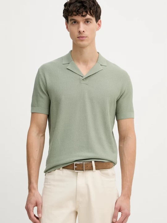 Obrázek produktu Armani Exchange polo pánské bavlněné zelená