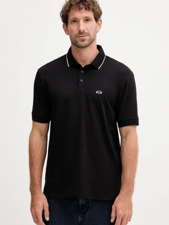 Obrázek produktu Armani Exchange Polo tričko Armani Exchange černá