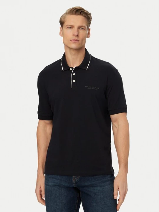 Obrázek produktu Armani Exchange Polokošile XM001557 AF10363 UB101 Tmavomodrá Regular Fit