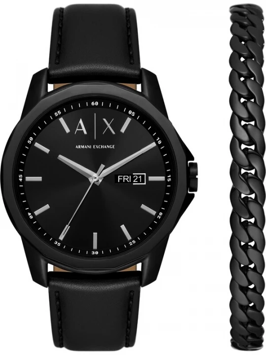 Obrázek produktu ARMANI EXCHANGE Sada šperků černá
