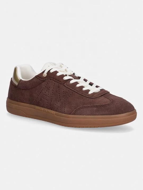 Obrázek produktu Armani Exchange sneakers boty dámské semišové hnědá