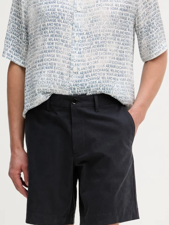 Obrázek produktu Armani Exchange šortky pánské s bavlnou námořnická modř