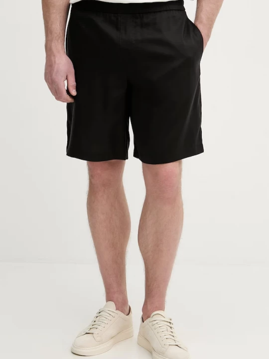 Obrázek produktu Armani Exchange šortky pánské z lyocellu černá