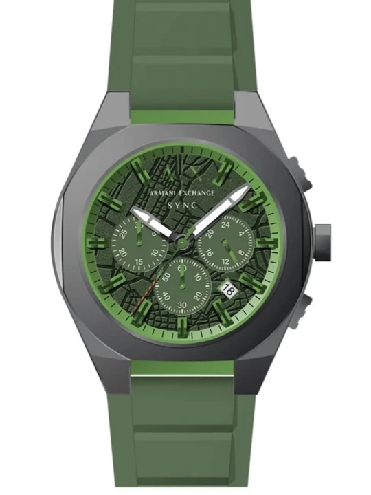 Obrázek produktu Armani Exchange sportovní hodinky dámské Sync zelená