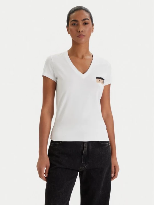 Obrázek produktu Armani Exchange T-Shirt XW001803 AF16294 U0002 Bílá Regular Fit