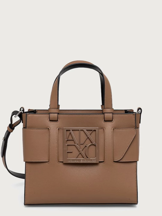 Obrázek produktu Armani Exchange taška dámská z imitace kůže hnědá