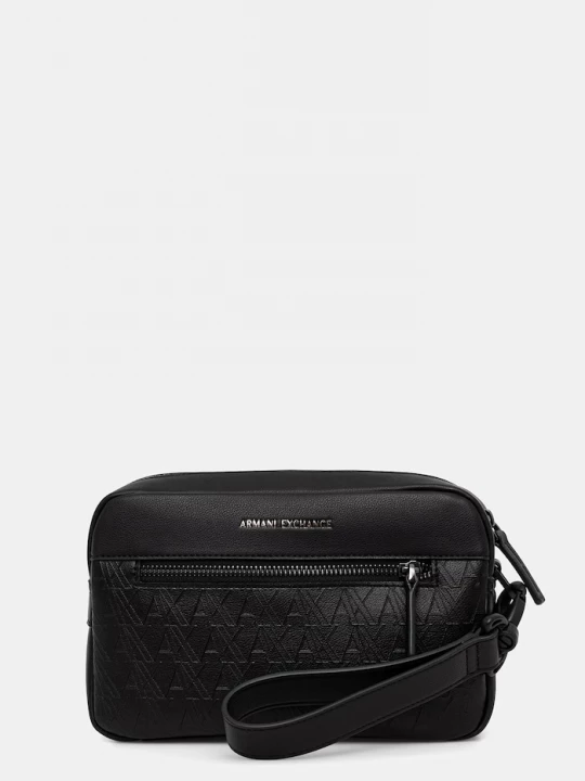 Obrázek produktu Armani Exchange taštička pánská z imitace kůže černá