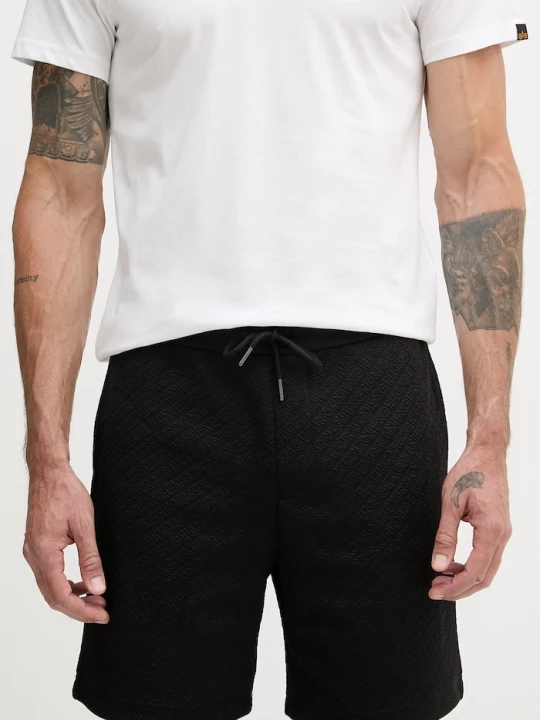 Obrázek produktu Armani Exchange teplákové šortky pánské černá