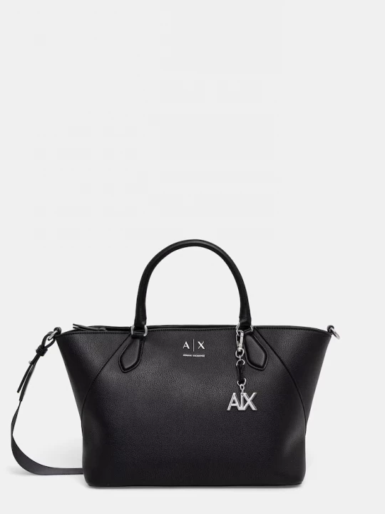 Obrázek produktu Armani Exchange tote taška dámská z imitace kůže černá