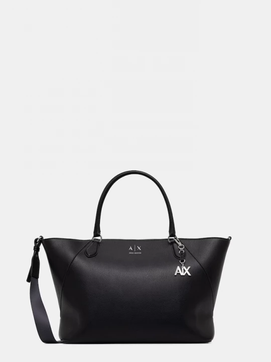 Obrázek produktu Armani Exchange tote taška dámská z imitace kůže černá