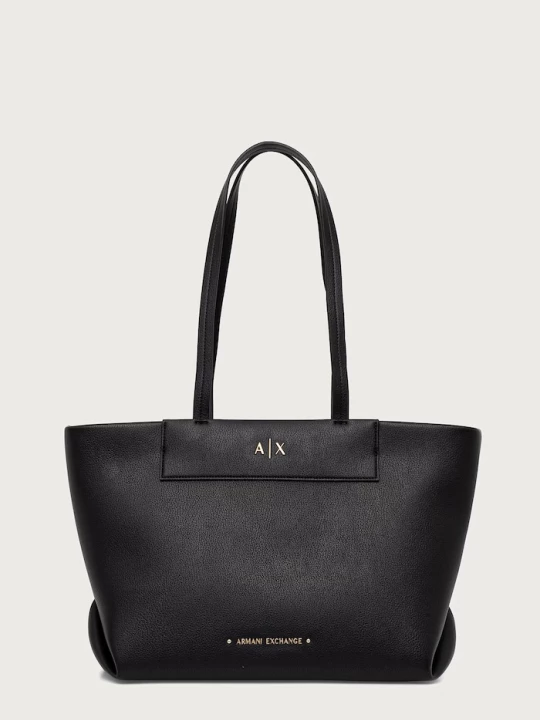 Obrázek produktu Armani Exchange tote taška dámská z imitace kůže černá