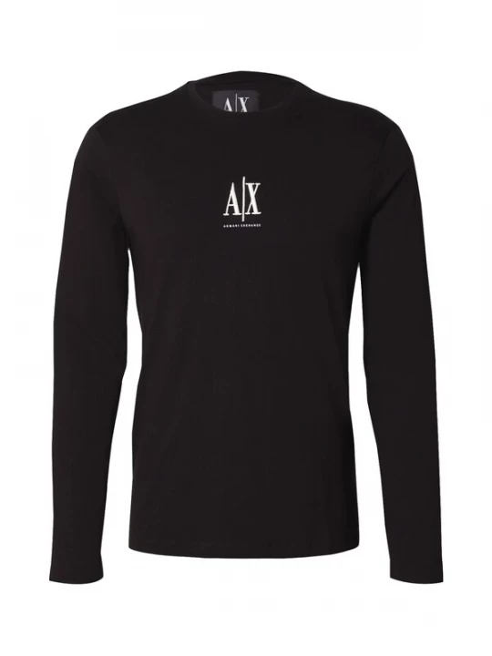 Obrázek produktu ARMANI EXCHANGE Tričko  černá / bílá
