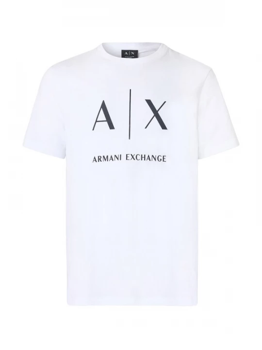 Obrázek produktu ARMANI EXCHANGE Tričko černá / bílá