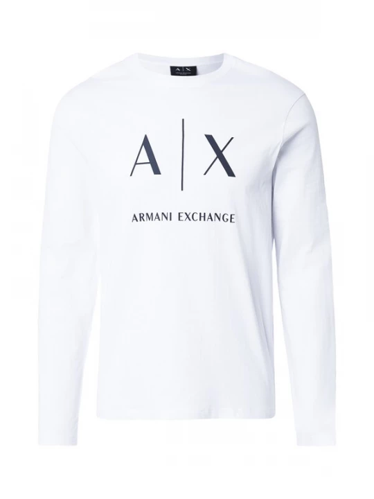 Obrázek produktu ARMANI EXCHANGE Tričko černá / bílá