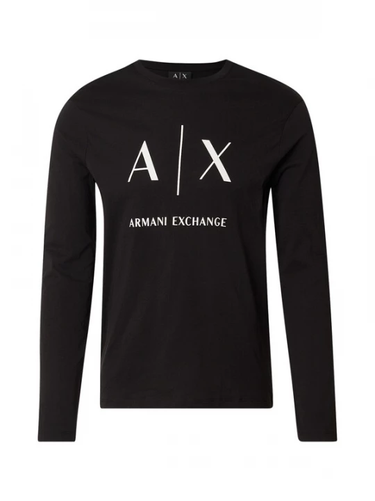 Obrázek produktu ARMANI EXCHANGE Tričko černá / bílá