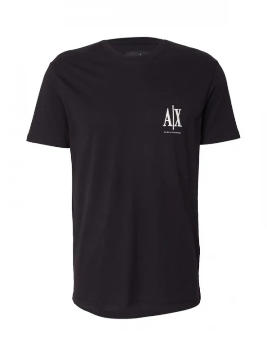 Obrázek produktu ARMANI EXCHANGE Tričko černá / bílá