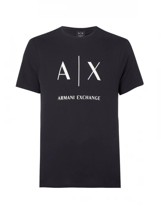 Obrázek produktu ARMANI EXCHANGE Tričko marine modrá / bílá