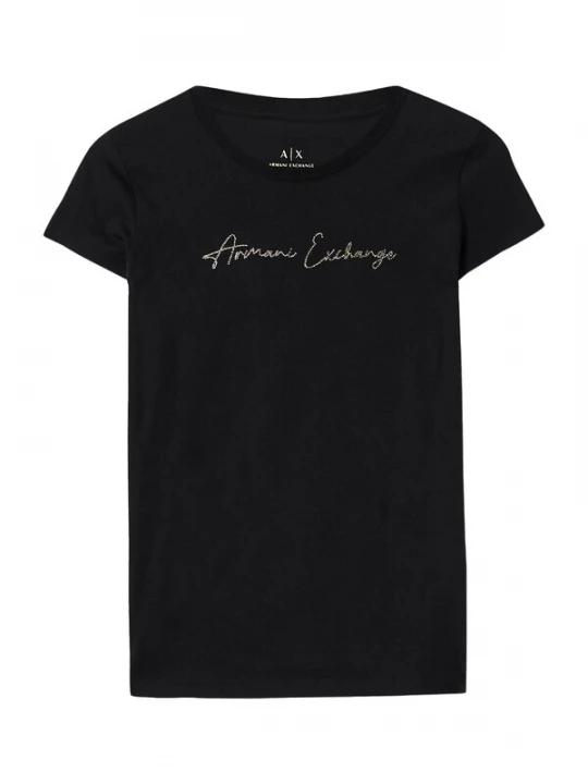 Obrázek produktu ARMANI EXCHANGE Tričko zlatá / černá