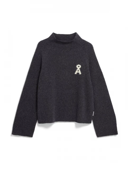 Obrázek produktu ARMEDANGELS Svetr 'ICONIC Å Monalaa' antracitová / bílá