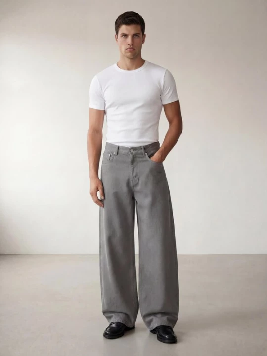 Obrázek produktu ARMIE Džíny 'The Victor Wide Leg Jeans' šedá