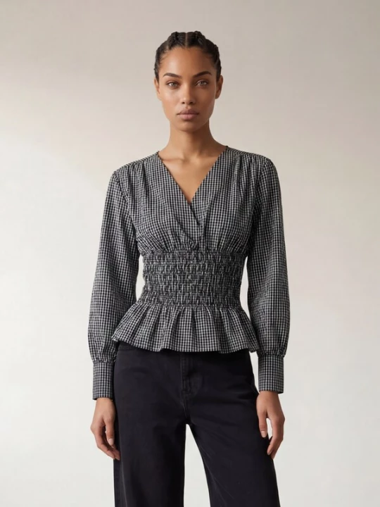 Obrázek produktu ARMIE Halenka 'The Carla Long Sleeve Top' černá